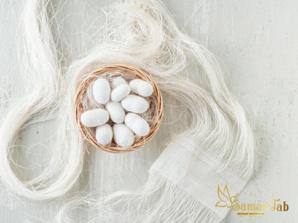 Process of Producing Silk Cocoon at 4 Steps
