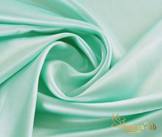 Manufacturing Vintage Green Silk Fabric 
